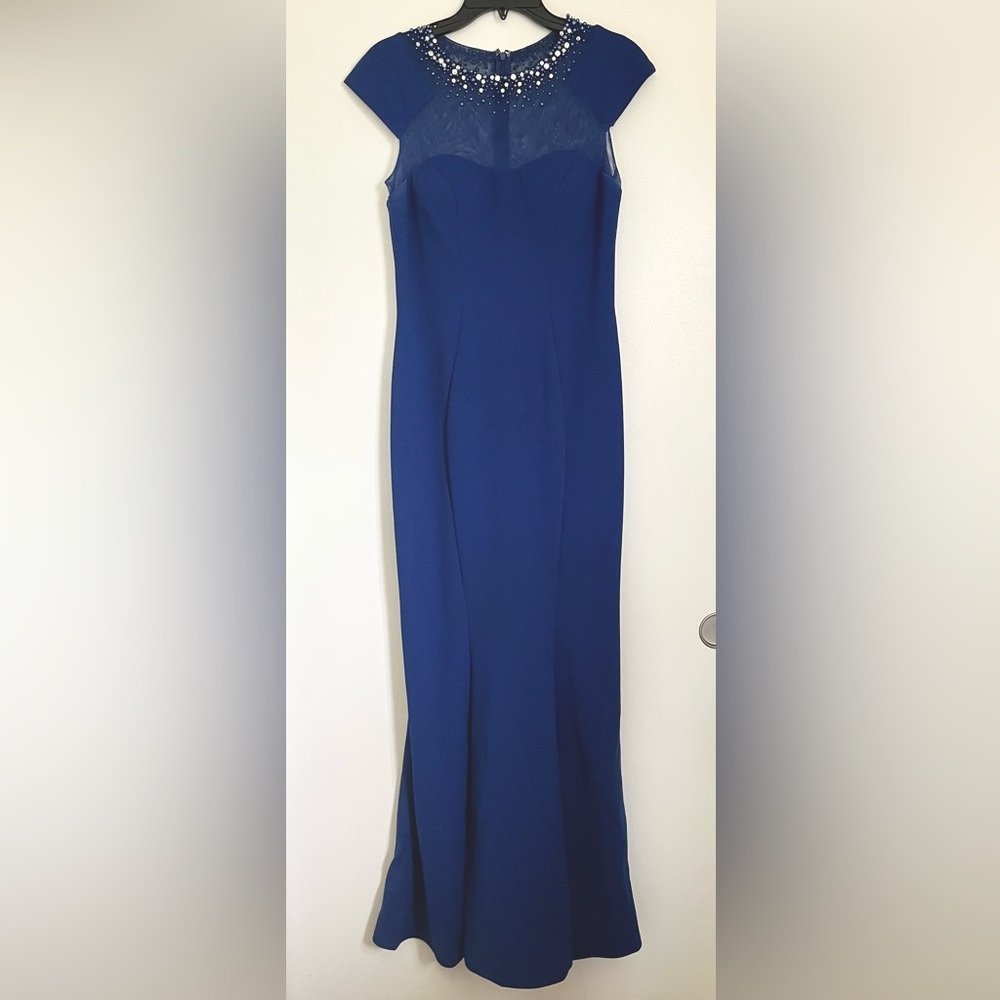 Cachet Royal Blue - Ball Gown / Prom Dress / Evening Gown- Size 4